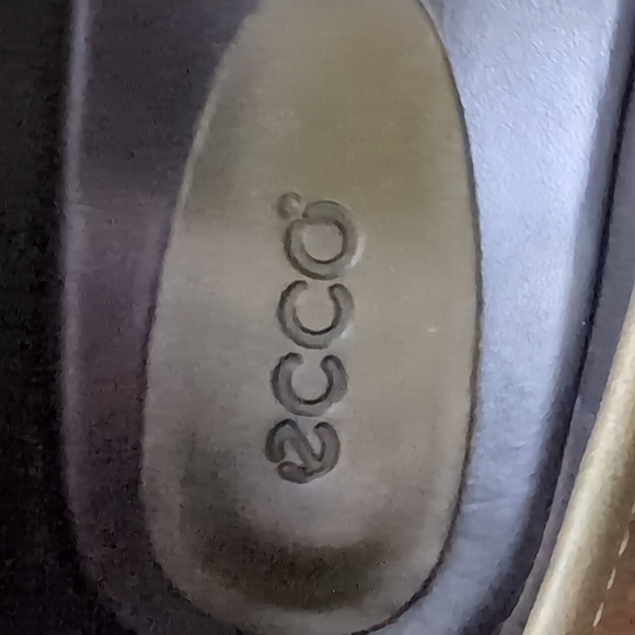 Ecco Green Leather Mary Jane Sussex Clog Woman's Shoes,Size 36. - Picture 14 of 15